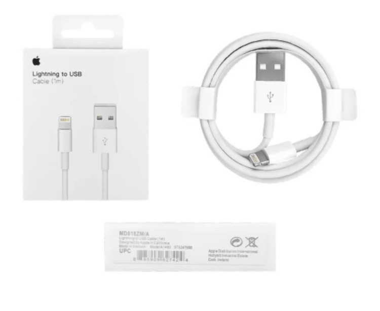 کابل آیفون USB به لایتنینگ کد 2002